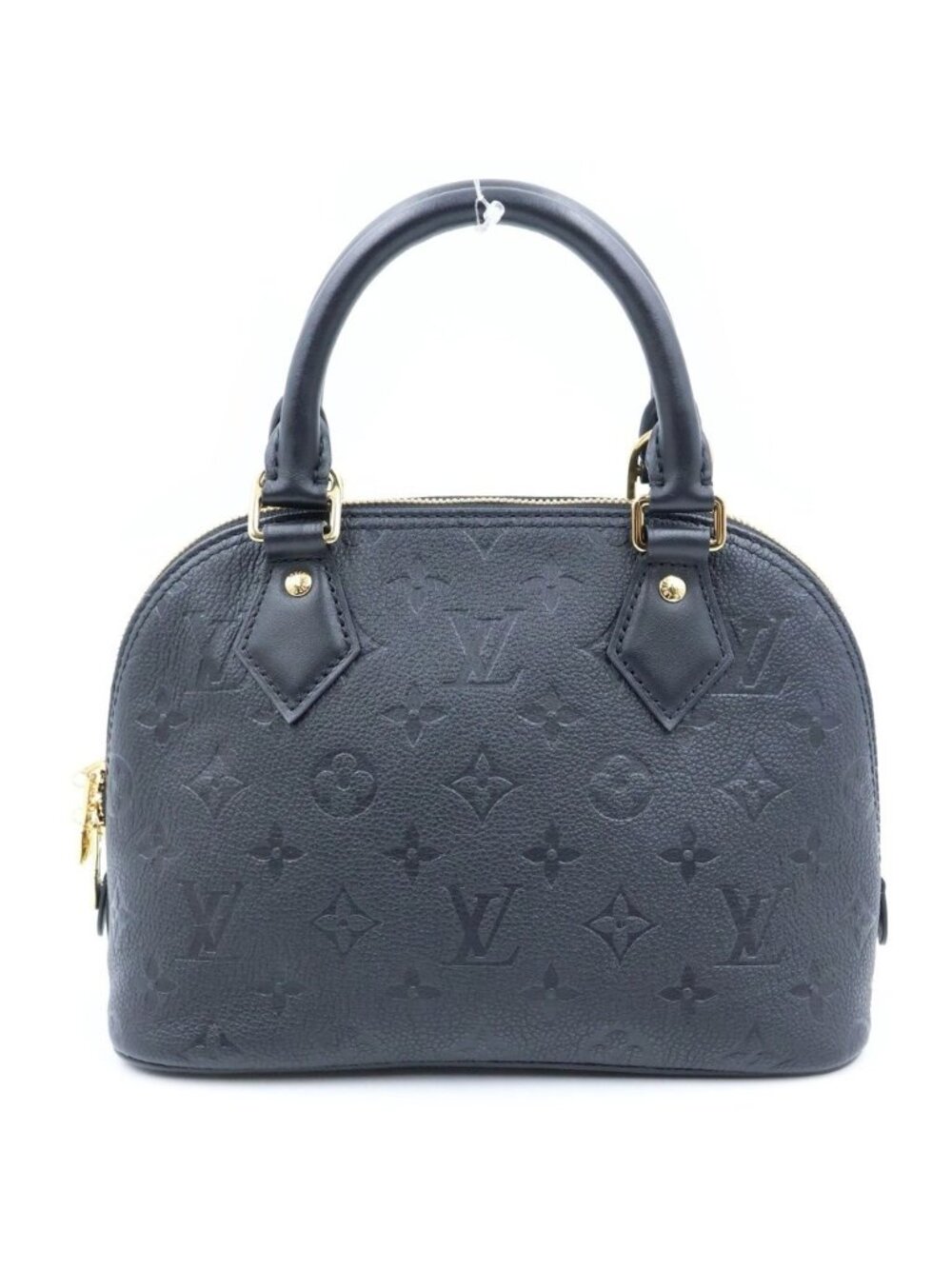 Louis Vuitton Monogram Empreinte Alma BB 2-Way Shoulder Bag Black Noir Leather